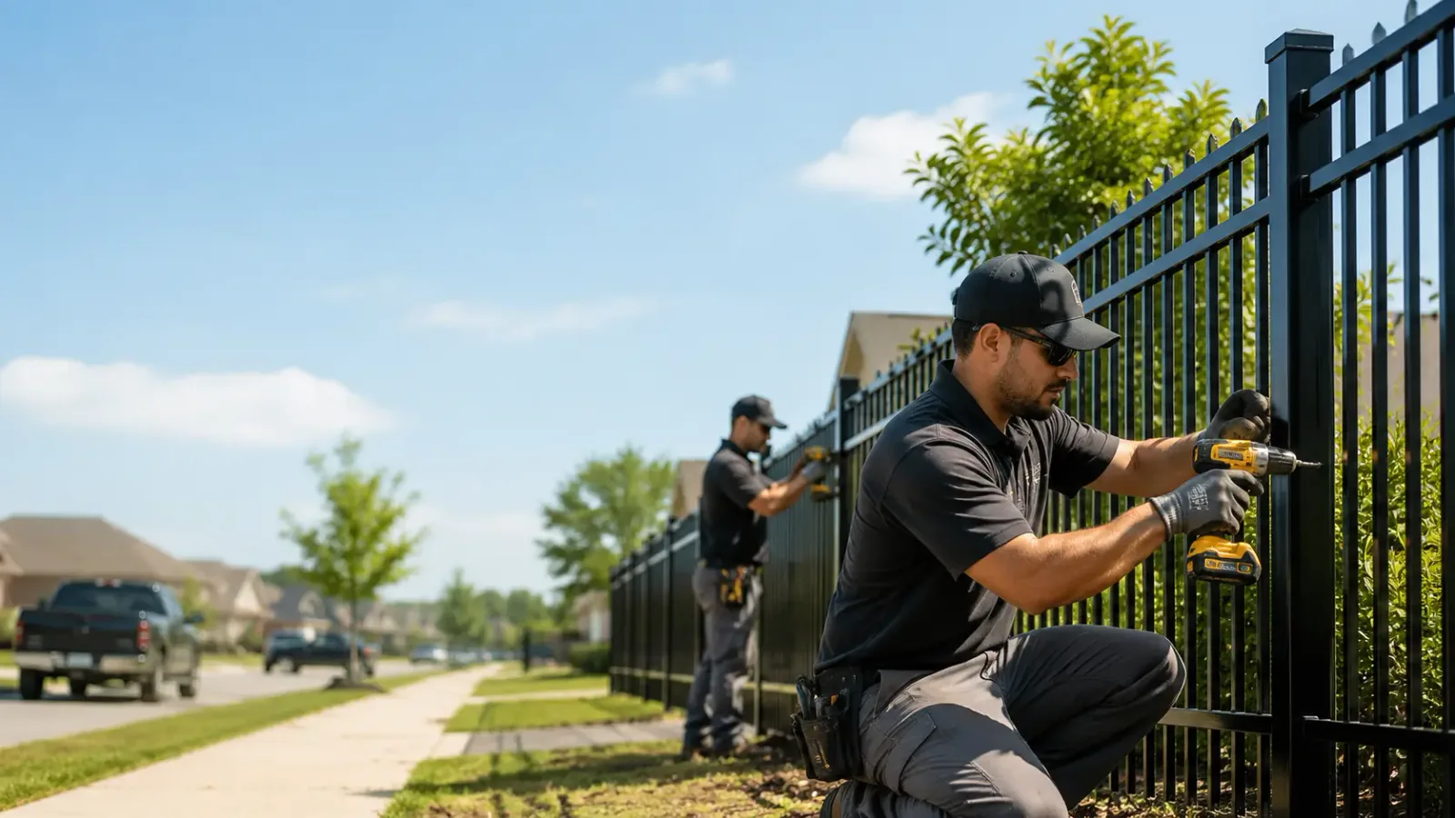 Metal Fence Installation in Hawks, MI